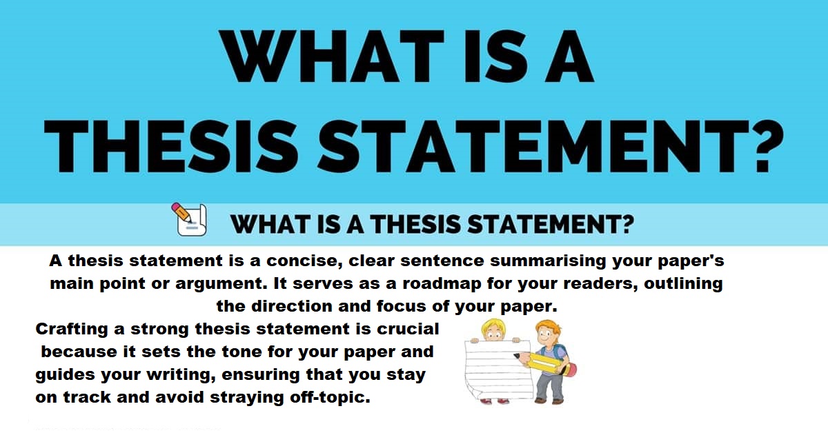 Thesis Statement -4 powerful steps for Writing Academic Thesis Statement